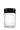 Blank 75ml Jars w/ Tamper Proof Strip - 50pcs / Black